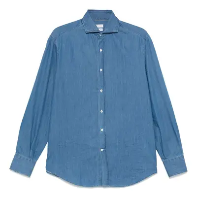 BRUNELLO CUCINELLI - Denim Cotton Shirt