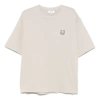 MAISON KITSUNE' - Bold Fox Head Cotton T-shirt