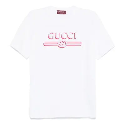 GUCCI - Logo Cotton T-shirt