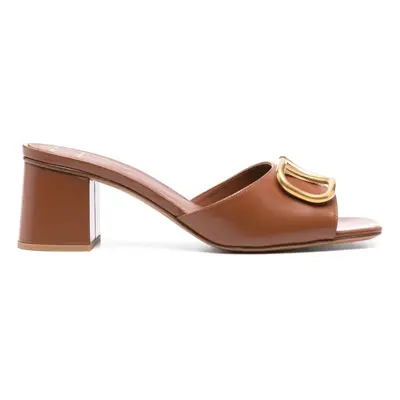 VALENTINO GARAVANI - Vlogo Signature Leather Mules