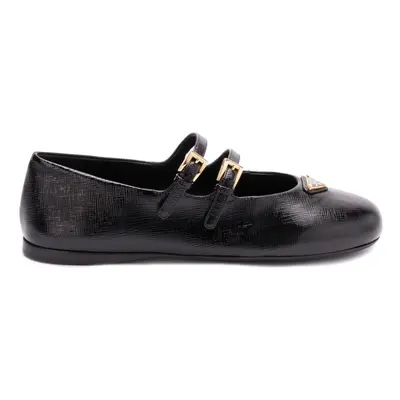 PRADA - Leather Ballet Flats