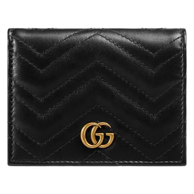 GUCCI - Gg Marmont Leather Card Case