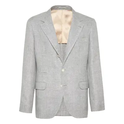 BRUNELLO CUCINELLI - Linen And Cotton Suit-type Jacket