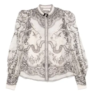 ZIMMERMANN - Crush Silk Blend Shirt