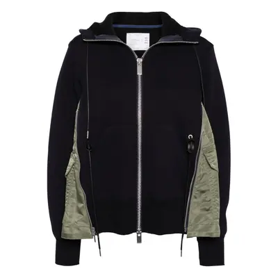 SACAI - Cotton And Nylon Hoodie