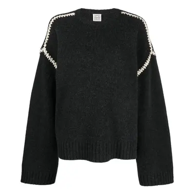 TOTEME - Embroidered Wool Jumper