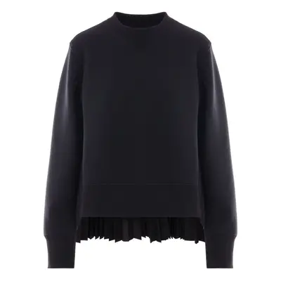 SACAI - Cotton Crewneck Sweater