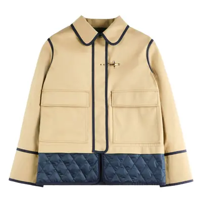 FAY - Stretch Gabardine Caban Jacket