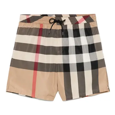 BURBERRY - Check Swim Shorts