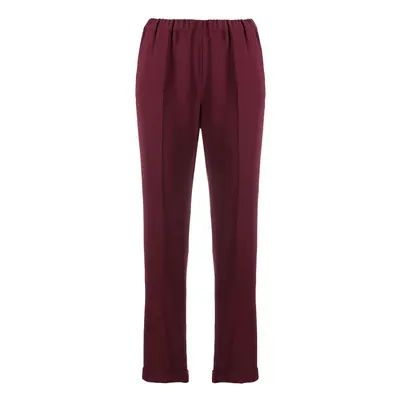 ALBERTO BIANI - Elasticated Waist Straight-leg Trousers