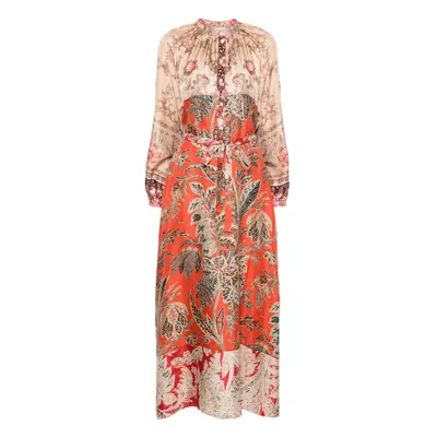 PIERRE-LOUIS MASCIA - Printed Silk Maxi Dress