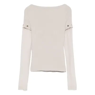 SPORTMAX - Layered Crewneck Sweater