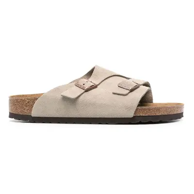 BIRKENSTOCK - Zurich Suede Leather Sandals