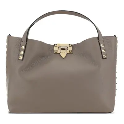 VALENTINO GARAVANI - Rockstud Small Leather Tote Bag