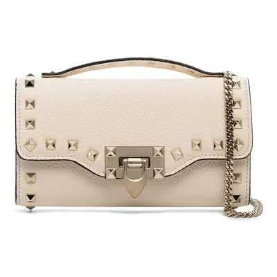 VALENTINO GARAVANI - Rockstud Leather Wallet On Chain