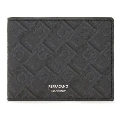 FERRAGAMO - Monogram Leather Wallet