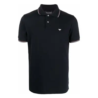 EMPORIO ARMANI - Logo Cotton Polo Shirt