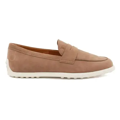 TOD'S - Suede Leather Loafers