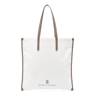 BRUNELLO CUCINELLI - Cotton And Linen Tote Bag