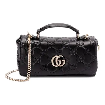 GUCCI - Gg Milano Ini Leather Handbag