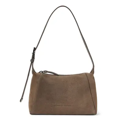 BRUNELLO CUCINELLI - Suede Bc Duo Bag With Shiny Details