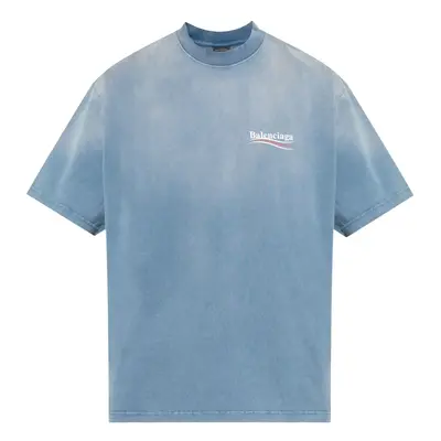 BALENCIAGA - Political Campaign Cotton T-shirt