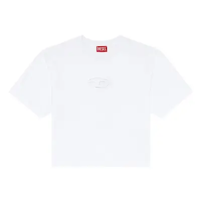 DIESEL - T-buxt Cropped Cotton T-shirt