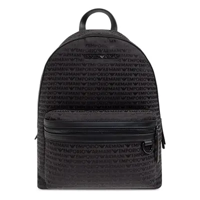 EMPORIO ARMANI - Allover Logo Backpack