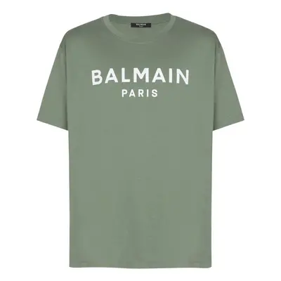 BALMAIN - Cotton Printed T-shirt