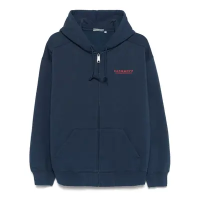 CARHARTT WIP - Logo Cotton Zipped Hoodie