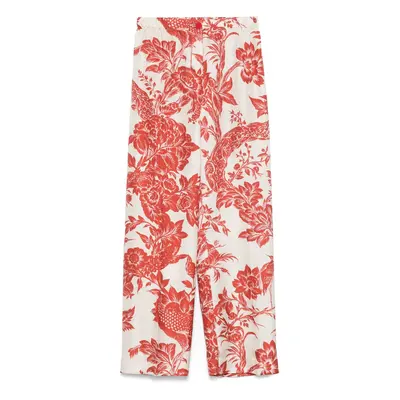 FOR RESTLESS SLEEPERS - Printed Silk Trousers