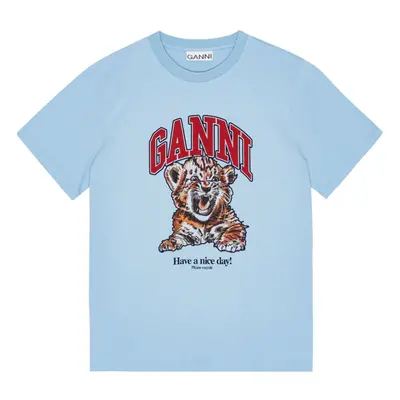 GANNI - Tiger Organic Cotton T-shirt