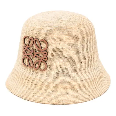 LOEWE - Anagram Straw Bucket Hat