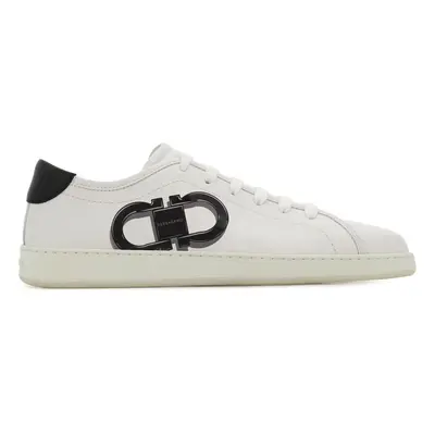 FERRAGAMO - Gancini Leather Sneakers