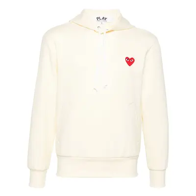 COMME DES GARCONS PLAY - Logo Cotton Hoodie