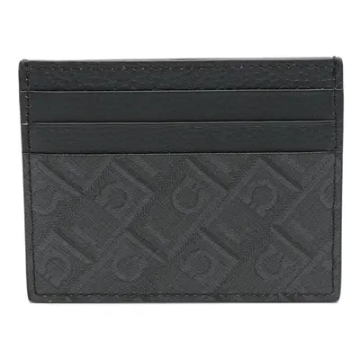 FERRAGAMO - Monogram Leather Card Case