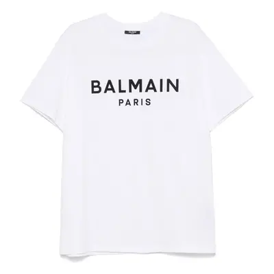 BALMAIN - Cotton Printed T-shirt