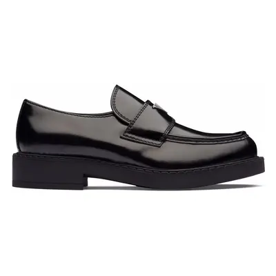 PRADA - Chocolate Leather Loafers