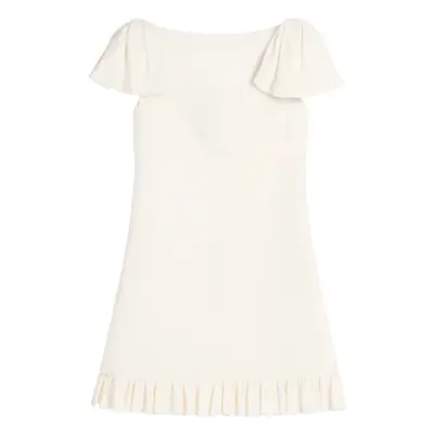 VALENTINO - Crepe Couture Short Dress