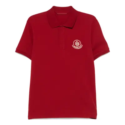 MONCLER - Cotton Polo Shirt With Logo