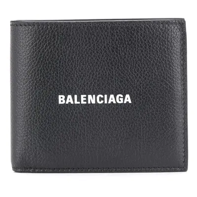 BALENCIAGA - Cash Leather Square Wallet