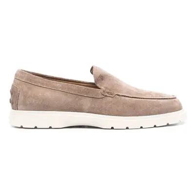 TOD'S - Suede Leather Loafers