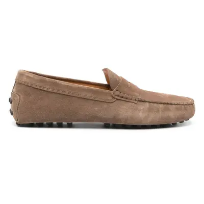 TOD'S - Gommino Suede Leather Loafers