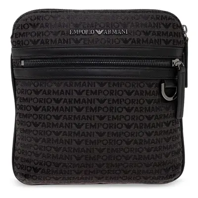 EMPORIO ARMANI - Allover Logo Crossbody Bag