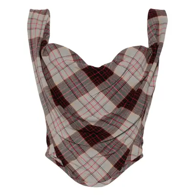 VIVIENNE WESTWOOD - Check Corset Top