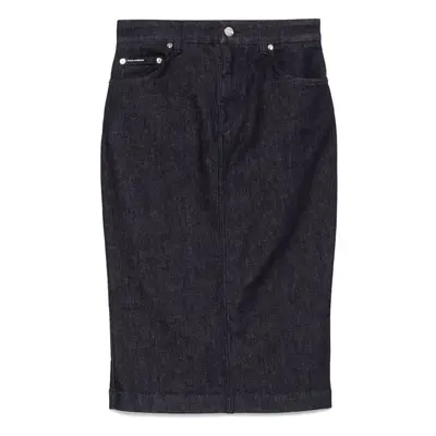 DOLCE & GABBANA - Denim Midi Skirt