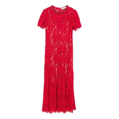 SELF PORTRAIT - Lace Midi Dress