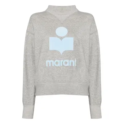 MARANT ETOILE - Moby Logo Cotton Sweatshirt