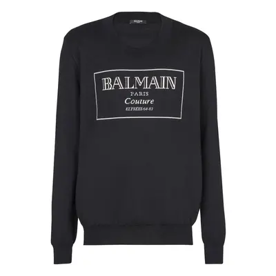 BALMAIN - Couture Label Sweater