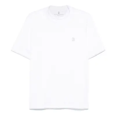 BRUNELLO CUCINELLI - Logo Cotton T-shirt